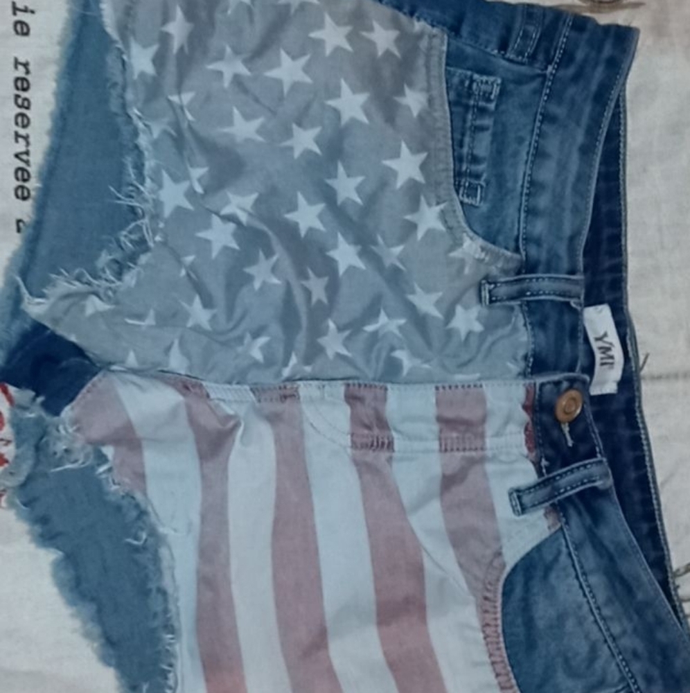 YMI Flag Shorts